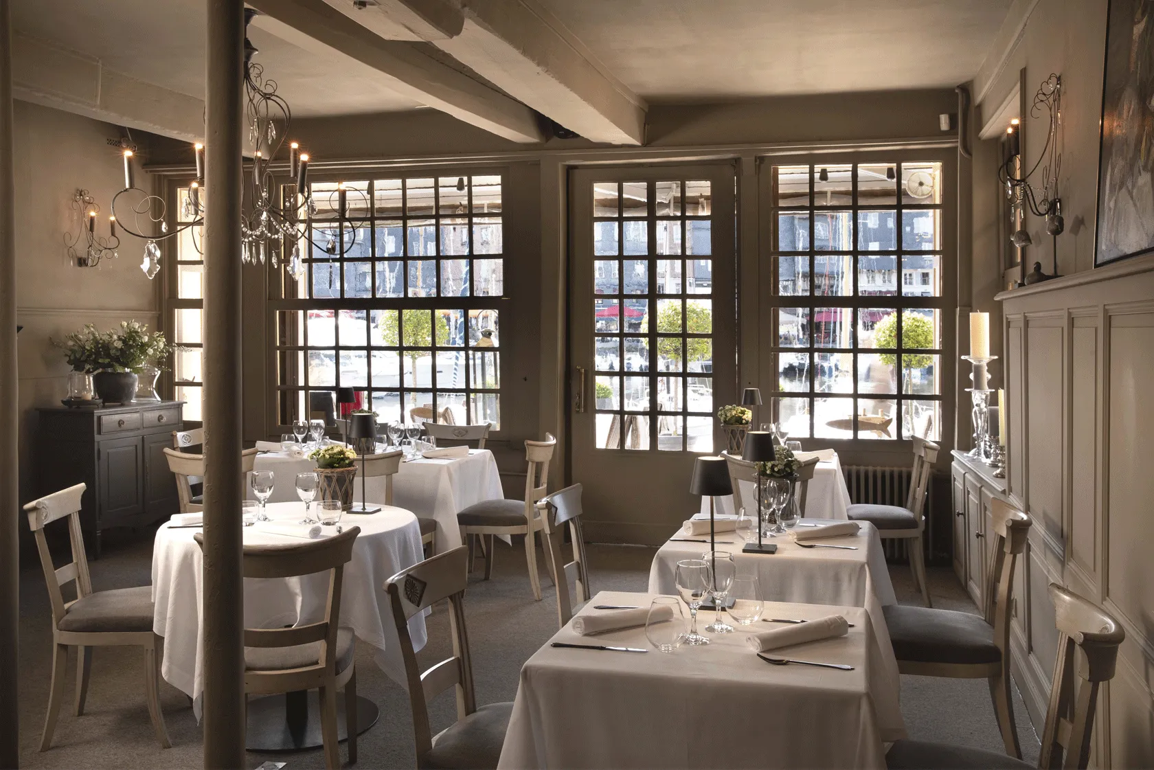 salle du restaurant Le Vieux Honfleur
